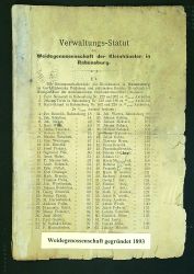 Dokument Verwaltungs-Statut